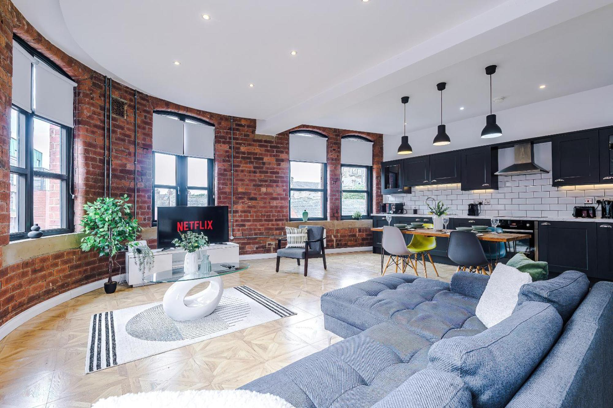 Luxury 2 King Beds In City Centre 리즈 외부 사진